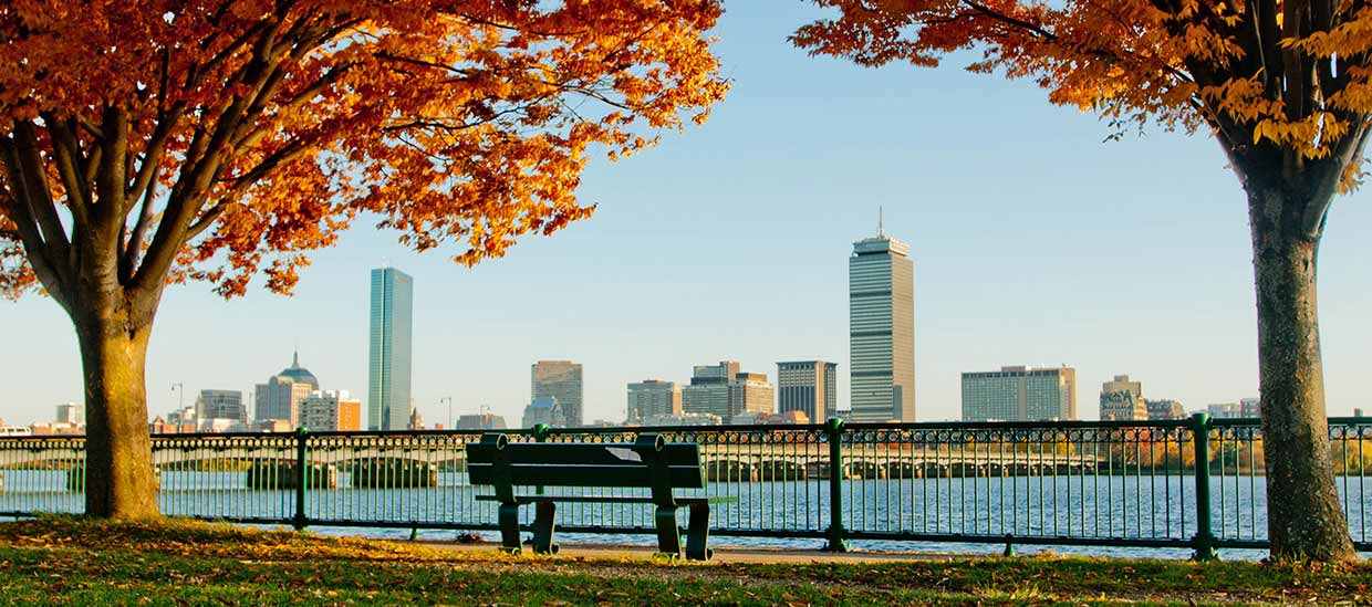 photo of boston skyline